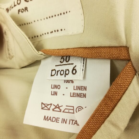 Brunello Cucinelli Sport Coat 100% Linen Three Button Beige Tan 40R - Picture 5 of 10